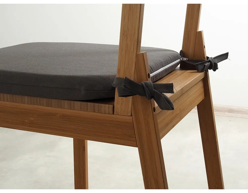 Тъмносива възглавница за градински стол 40x40 cm Sunsol – B.E.S.