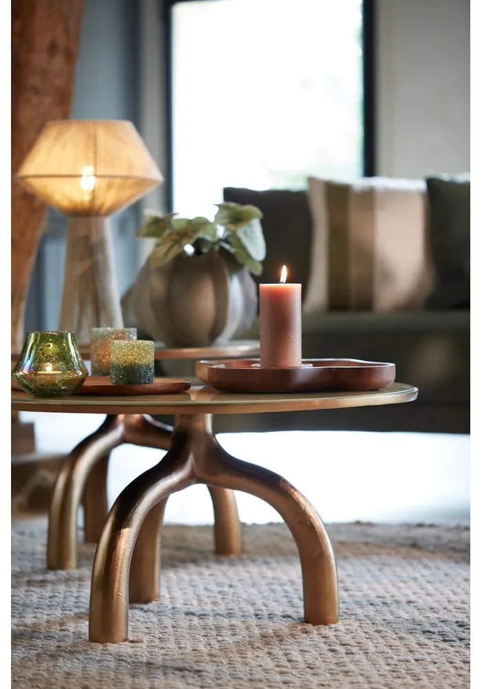 Стъклен свещник за чаена свещ Morita – Light & Living