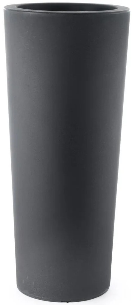 Teraplast - Кашпа SCHIO CONO ESSENTIAL 70 - графит