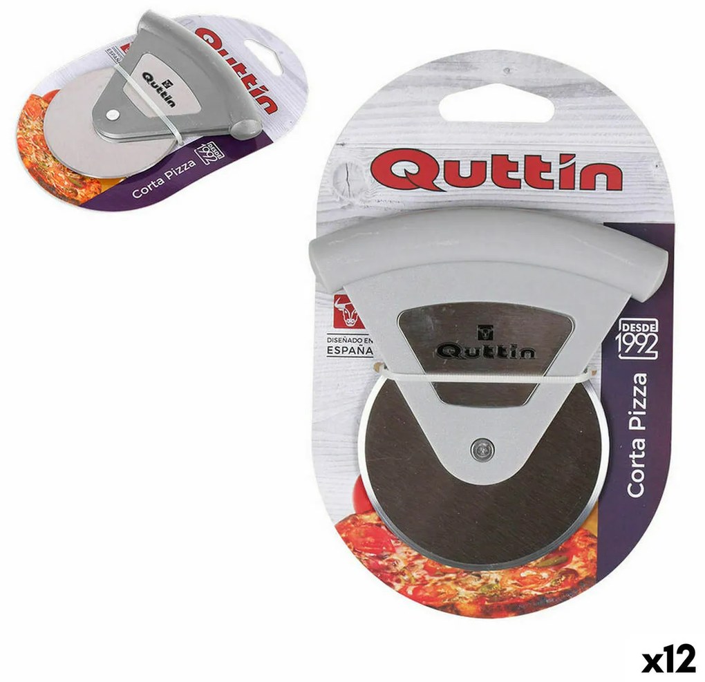 Нож за Пица Quttin Стомана 10,5 x 11,5 cm (12 броя)