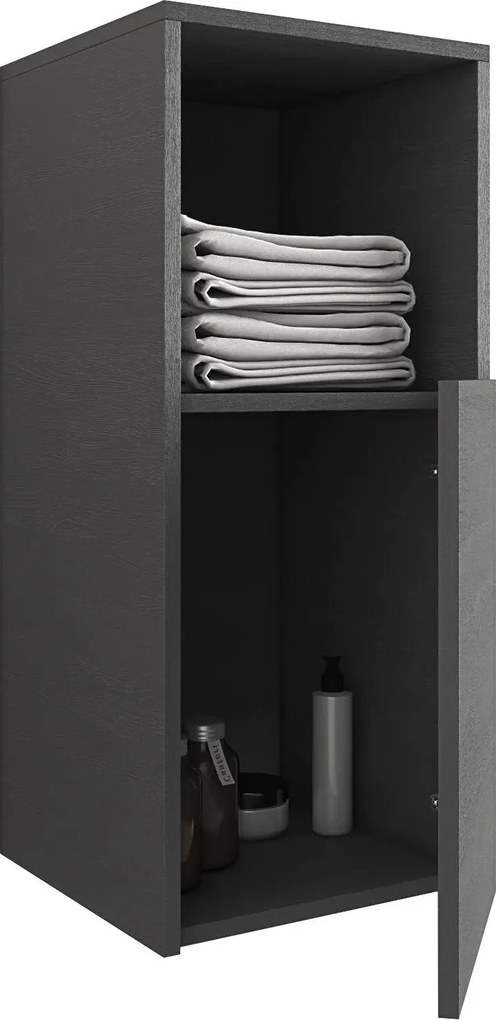 Висяща колона за баня Drop Sorrento-графит-Нали