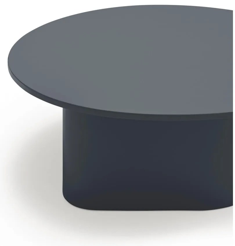 Антрацитна масичка за кафе 110x111 cm Totem – Teulat