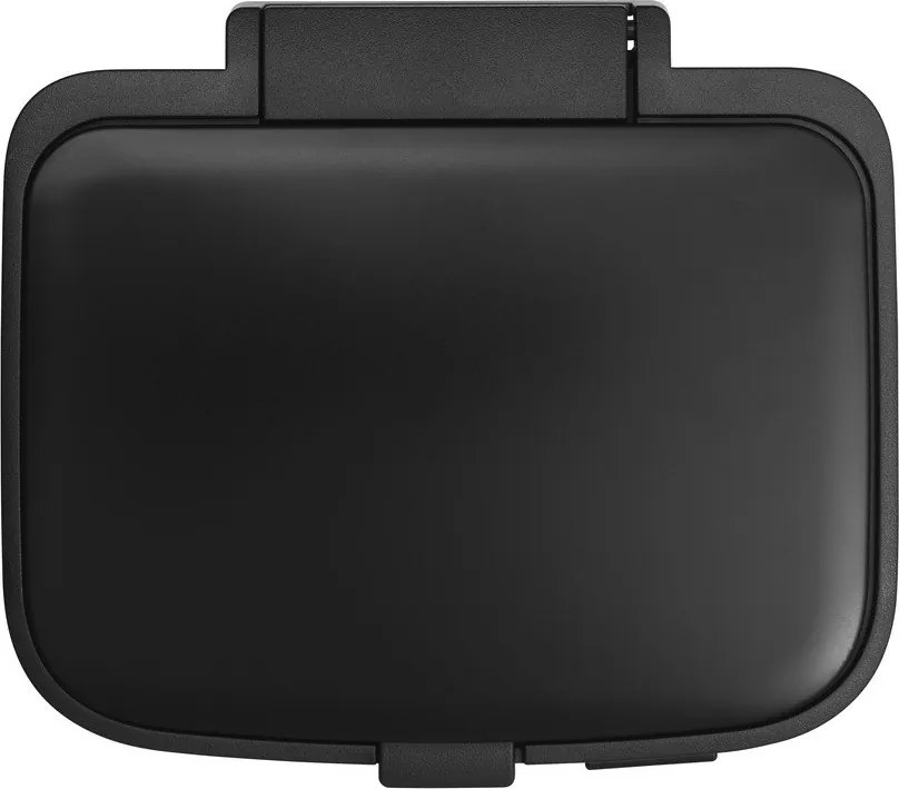 Матово черно стоманено кошче за боклук с педал 4 l Bo – Brabantia