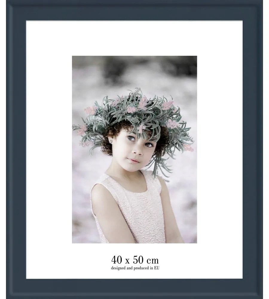 Синя стенна рамка , 47 x 57 cm Malaga - Styler