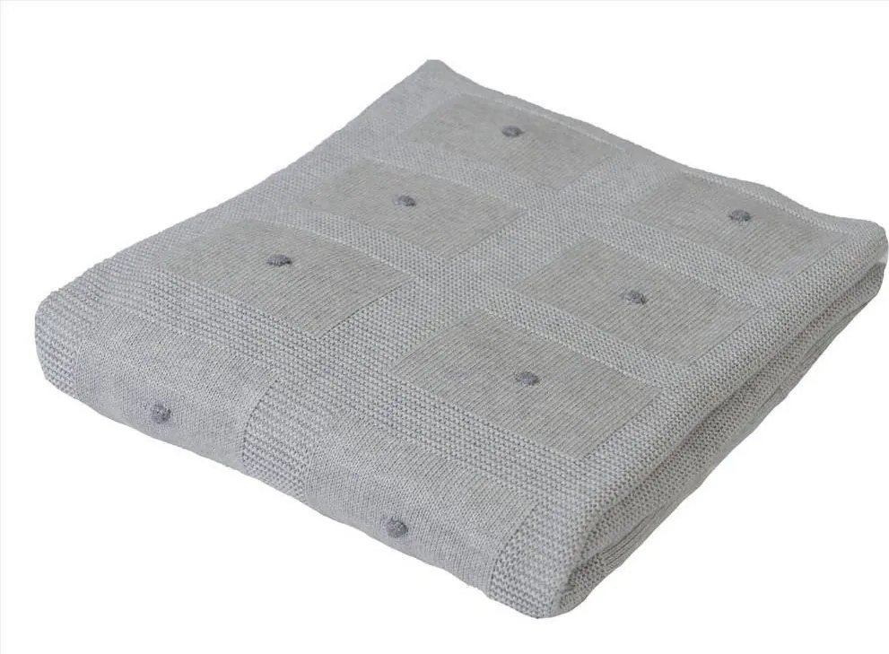 Baby Matex - Одеяло Accent бамбук 80x100 cm 0369, 03 Сиво