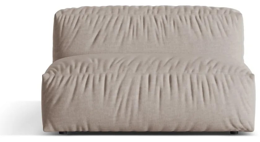 Бежов модул за диван (среден модул) Martina – Micadoni Home