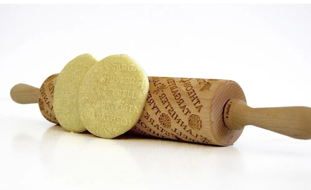 Дървен релефен валяк за тесто от "Игра на тронове Game of Thrones - Valek