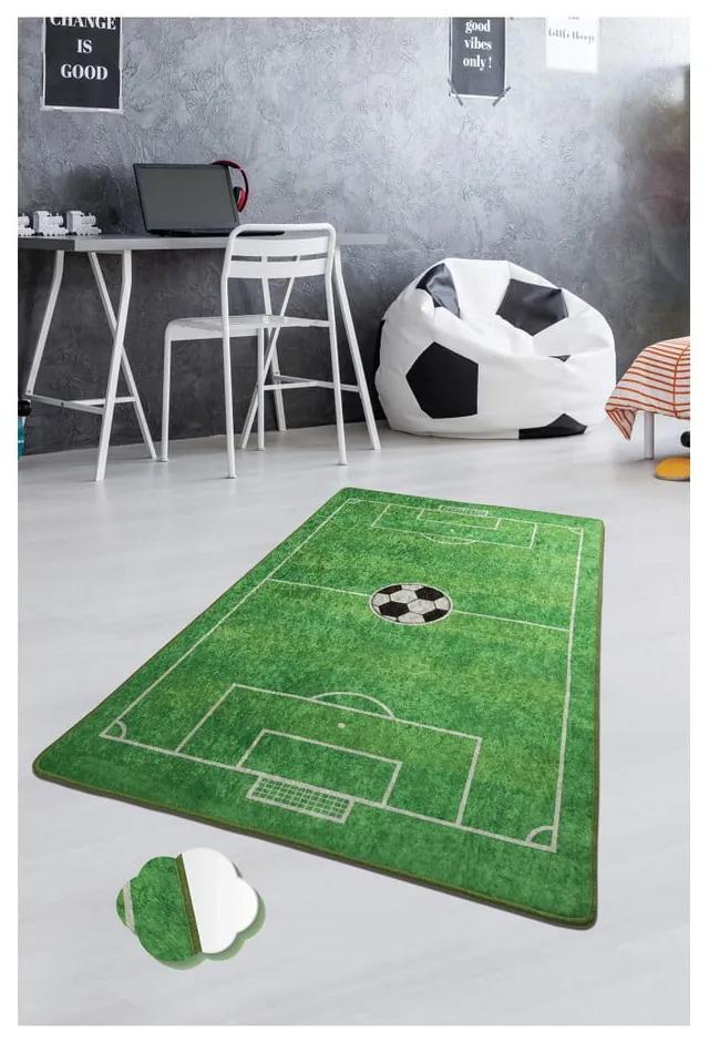Детски килим , 140 x 190 cm Football - Conceptum Hypnose