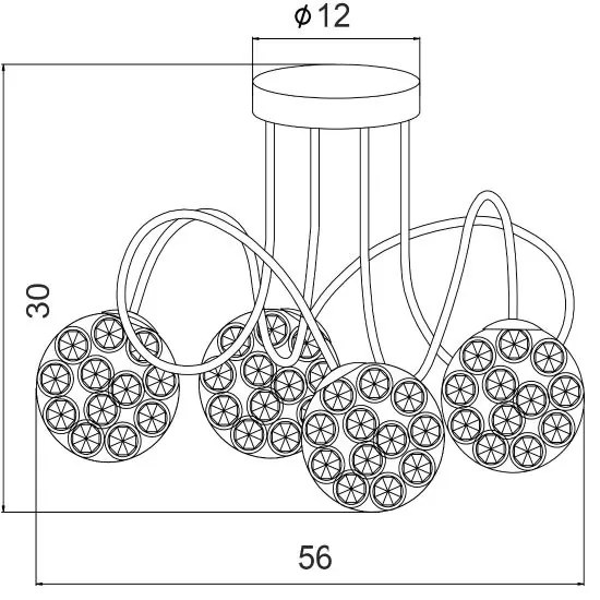 Лампа Venus 4Light
