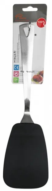 Пластмасова плътна шпатула с метална дръжка L013B CN-(0646) - Horecano