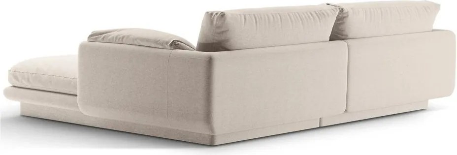 Бежов ъглов диван (десен ъгъл) Torino – Micadoni Home