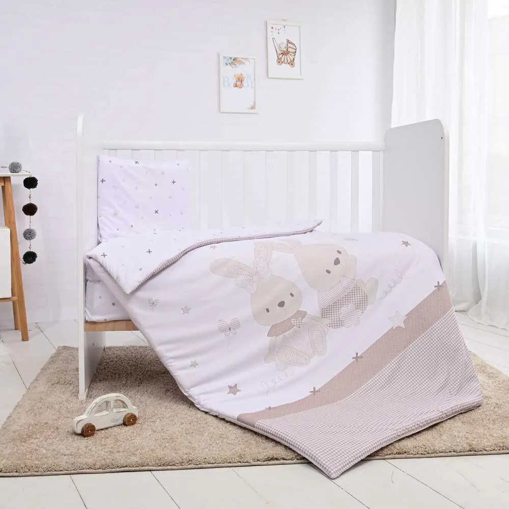 LORELLI Classic Сет от 3 части COSY HONEY BUNNY БЕЖОВО