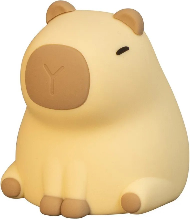 Светложълта детска нощна лампа Capybara – Fischer &amp; Honsel