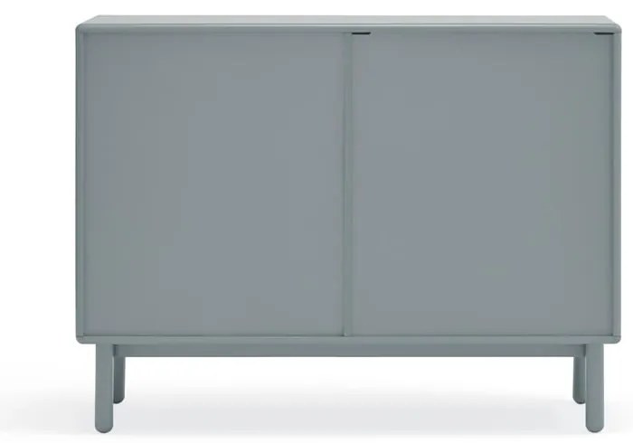 Син/сив нисък скрин 120x90 cm Corvo – Teulat