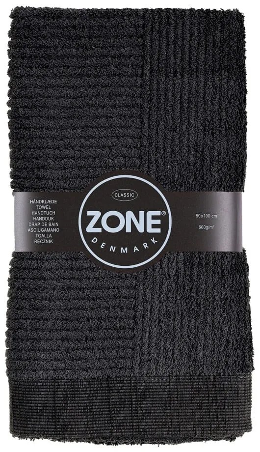 Черна кърпа , 50 x 100 cm Classic - Zone