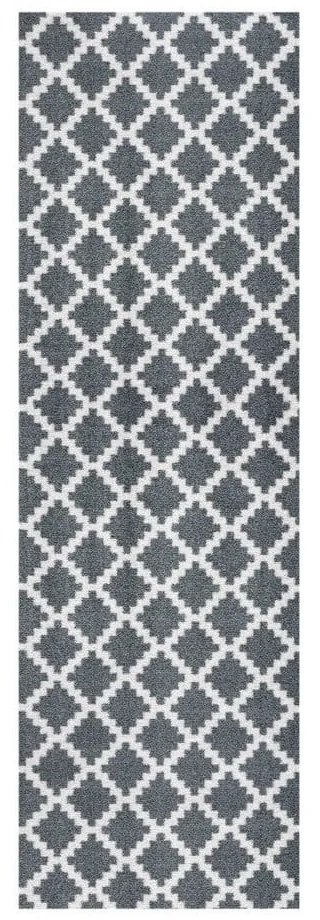 Сив мокет , 50 x 150 cm Elegance - Zala Living