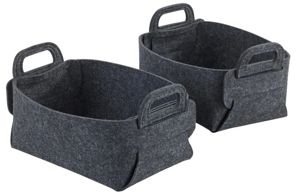 Кошници от плат в комплект от 2 Nina - Wenko