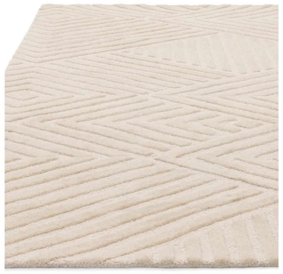 Кремав вълнен килим 200x290 cm Hague - Asiatic Carpets