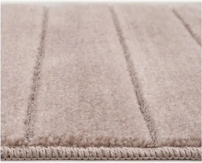 Кафяви килими за баня в комплект 2 бр. 50x80 cm Yeni Cizgli – Foutastic