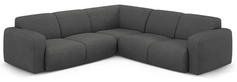Тъмносив ъглов диван (променлив/L форма) Molino – Micadoni Home
