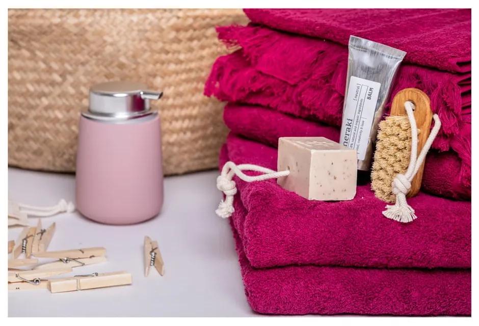Комплект от 6 червени кърпи и 2 кърпи за баня от 100% памук - Bonami Selection