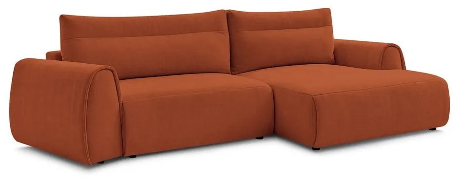 Оранжев ъглов диван Aden – Bobochic Paris