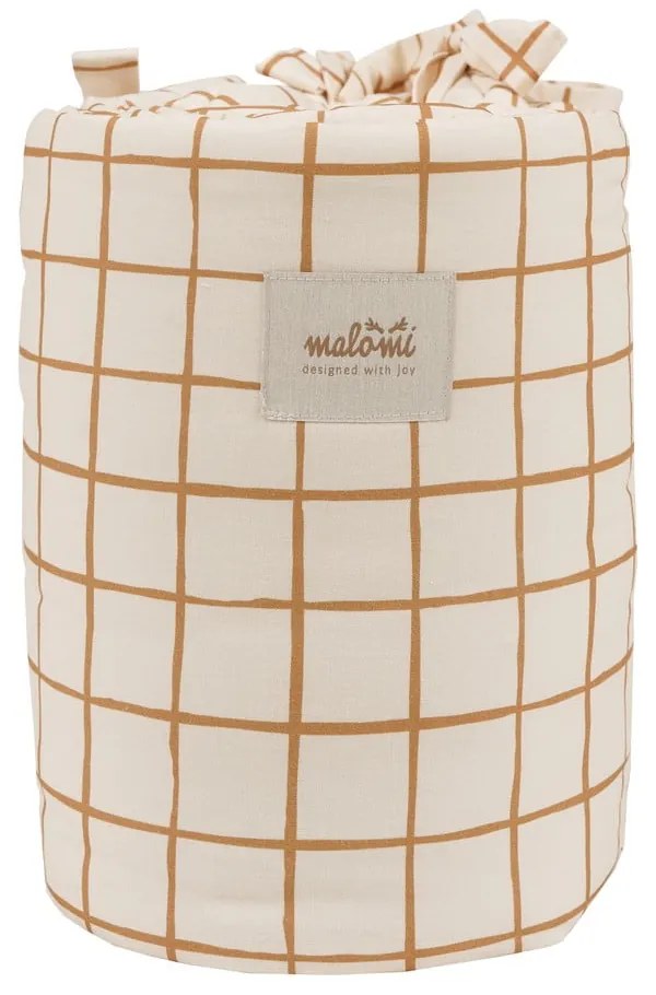 Калъф за матрак за детско легло 210 cm Camel Check - Malomi Kids