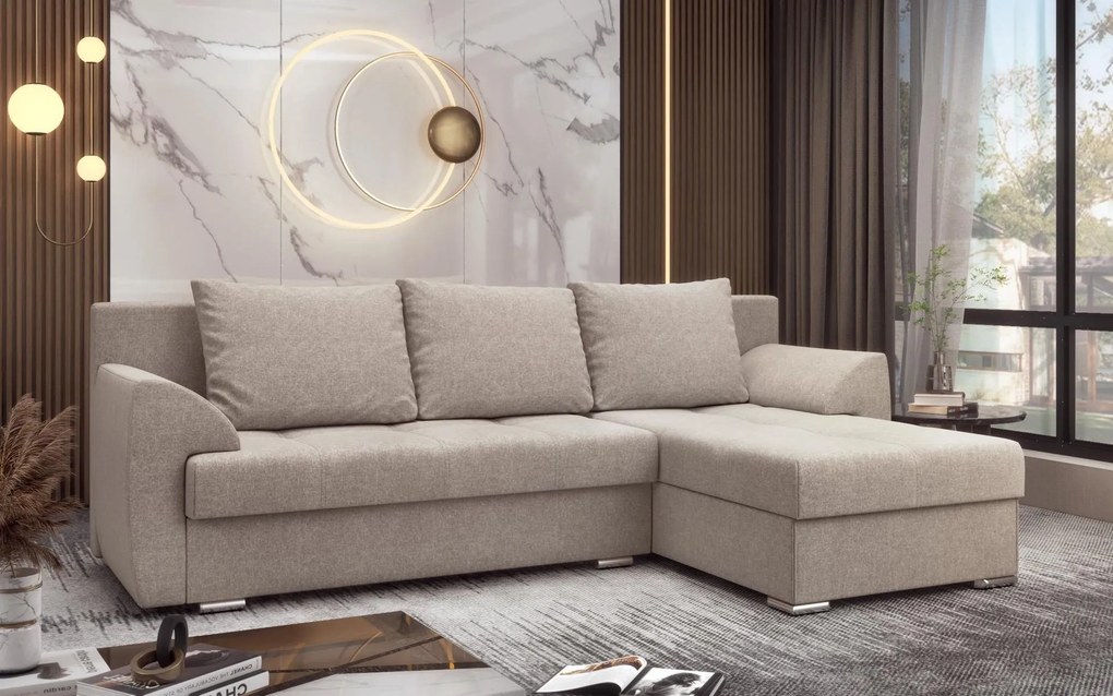 Разтегателен ъглов диван Интерио