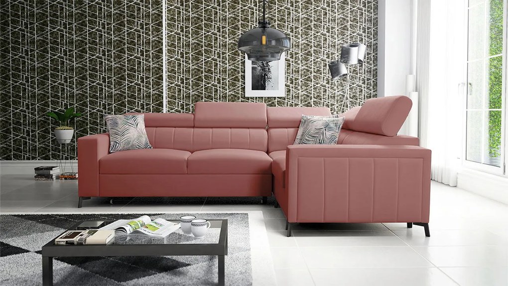 Ъглов диван Baltico II-Right-Roz