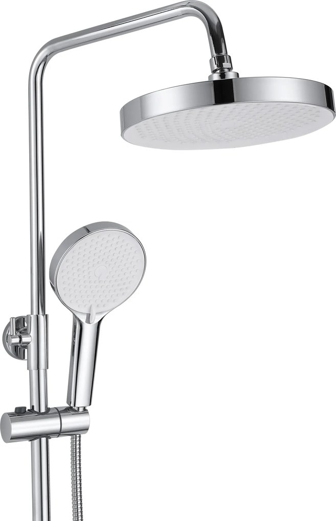 Комплект за душ REA BLOOM WHITE CHROME