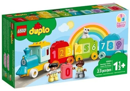 Конструктор LEGO DUPLO - Влакът на числата - 10954