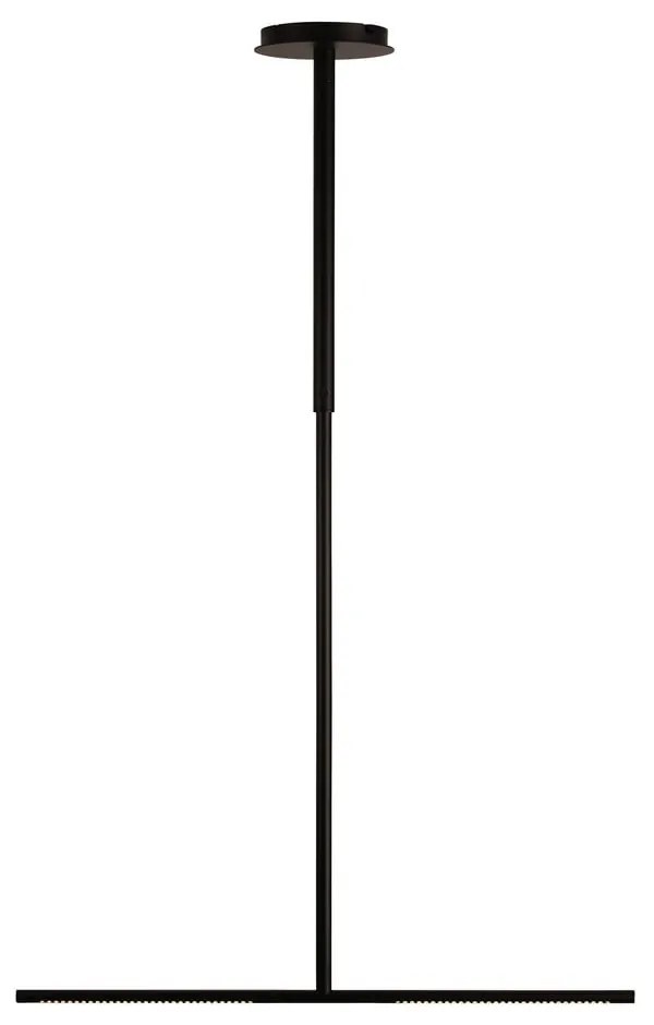 Черно метално LED висящо осветително тяло с метален абажур Omni Ceiling – UMAGE