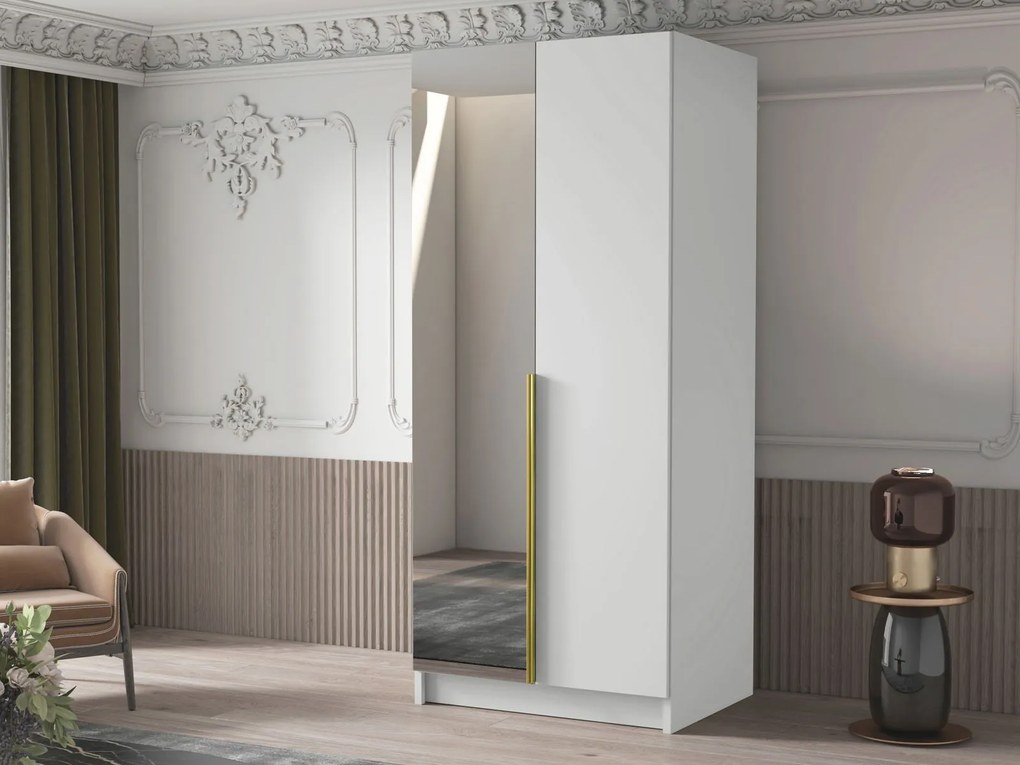 Гардероб Bono II 2-врати-Leuko-Xriso