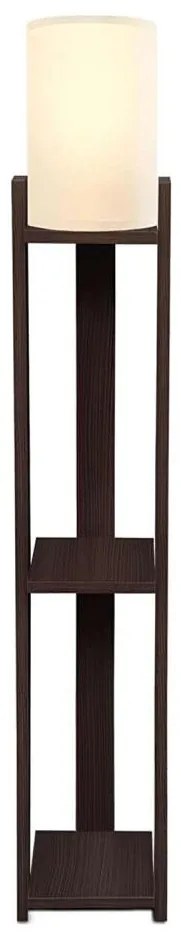 Подова лампа AYD 1xE27/40W/230V кафява/кремава