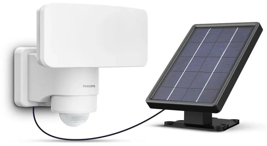 Philips - LED Соларен аплик със сензор TYLUS LED/6W/3,7V 5000K IP44