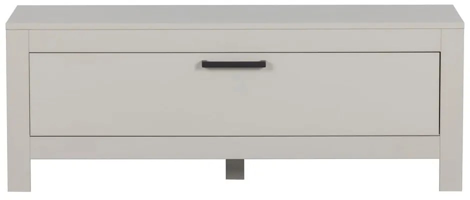 Светлосива маса за телевизор от масивен бор 120x45x40 cm Bonk – WOOOD