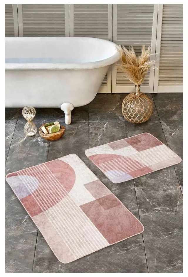 Кадифени килими за баня в комплект от 2 бр. 60x100 cm – Mila Home