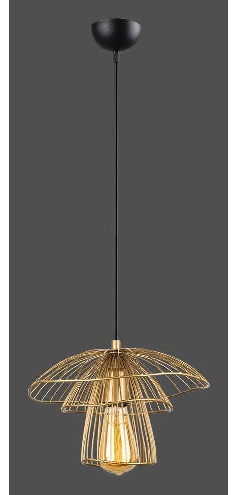 Висяща лампа в златист цвят, височина 117 cm Root - Squid Lighting
