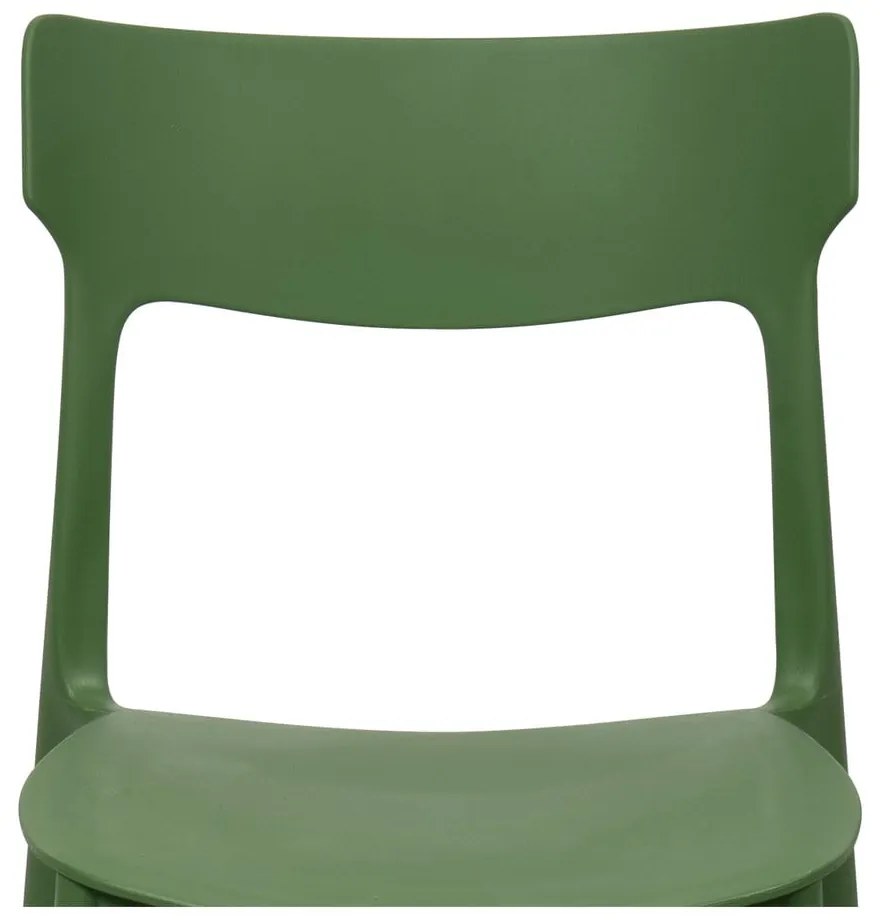 Зелен пластмасов градински стол Biá – Bonami Essentials