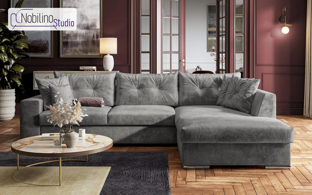 Разтегателен ъглов диван Рим