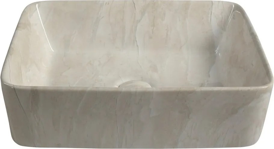 Бежова керамична мивка 47,5x37,5 cm Dalma – Sapho