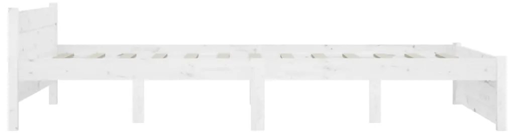 Рамка за легло с чекмеджета Bruno, бяла, 150x200 см, King Size