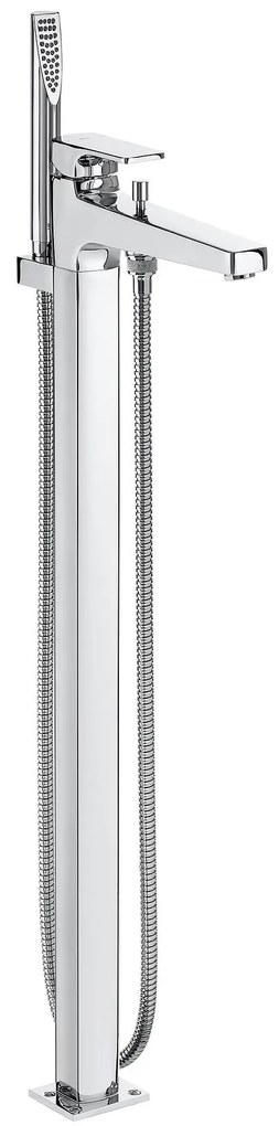 Стоящ смесител вана-душ, A5A2701C00, Roca, хром, 21.3х4.5х78.9см