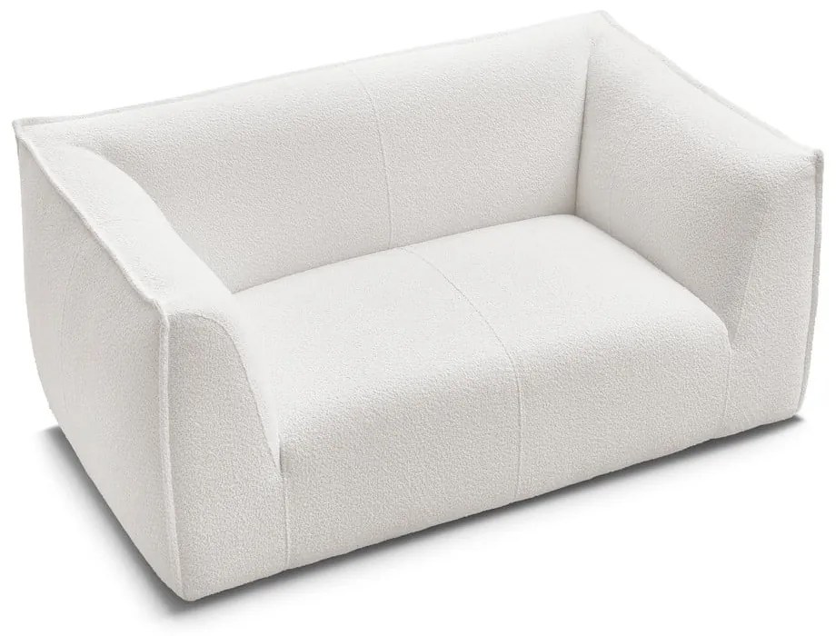 Бял диван от прежда с примки от букле 170 cm Giorgia – Bobochic Paris