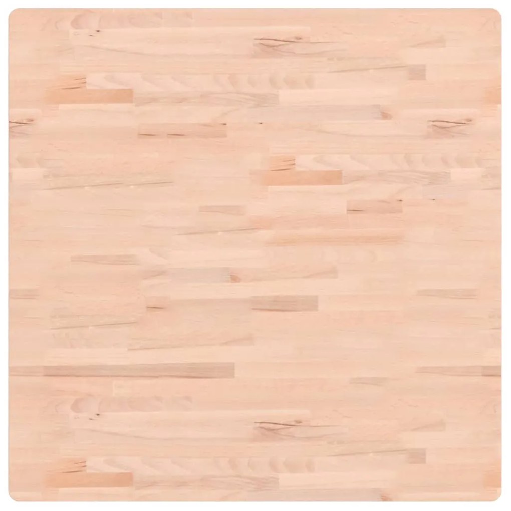 355965 vidaXL Плот за маса 90x90x4 см квадратен масивен бук