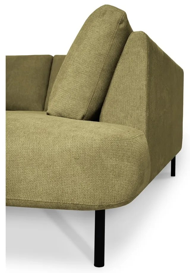 Ъглов диван в цвят горчица (десен ъгъл/"U" форма) Hero – Scandic