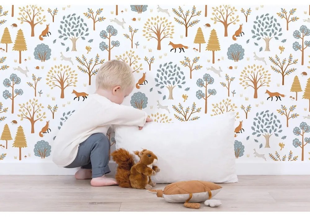 Детски тапет 10 м x 50 см Forest Living - Lilipinso