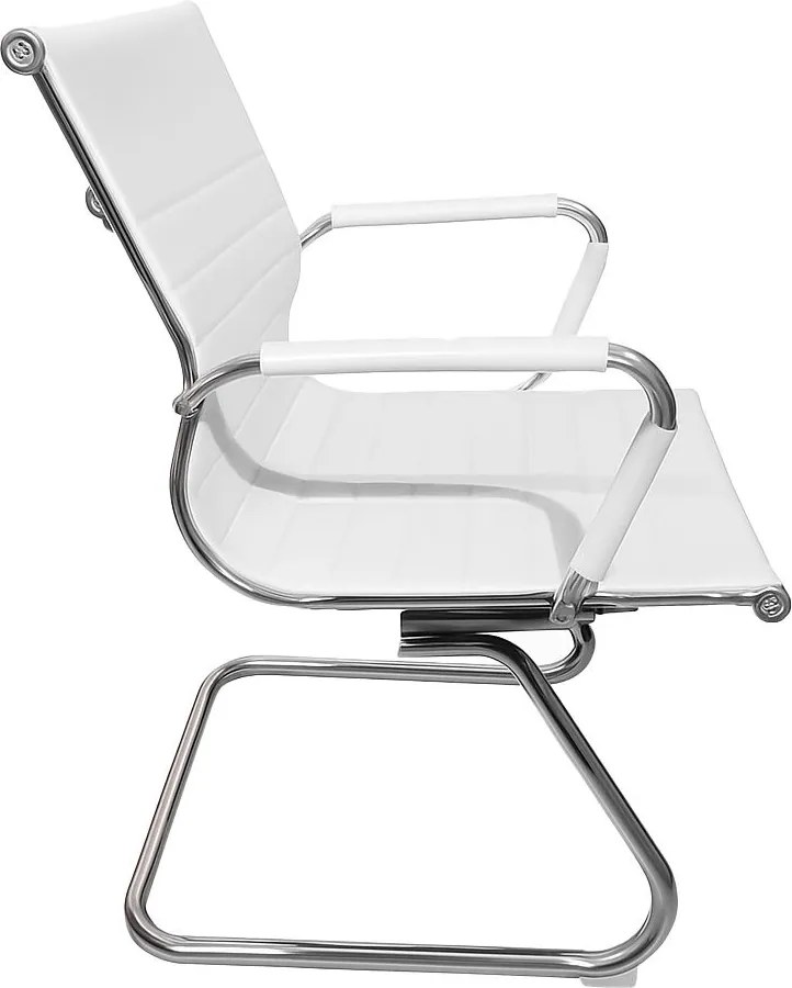 Рецепционен стол Cygon-Бял