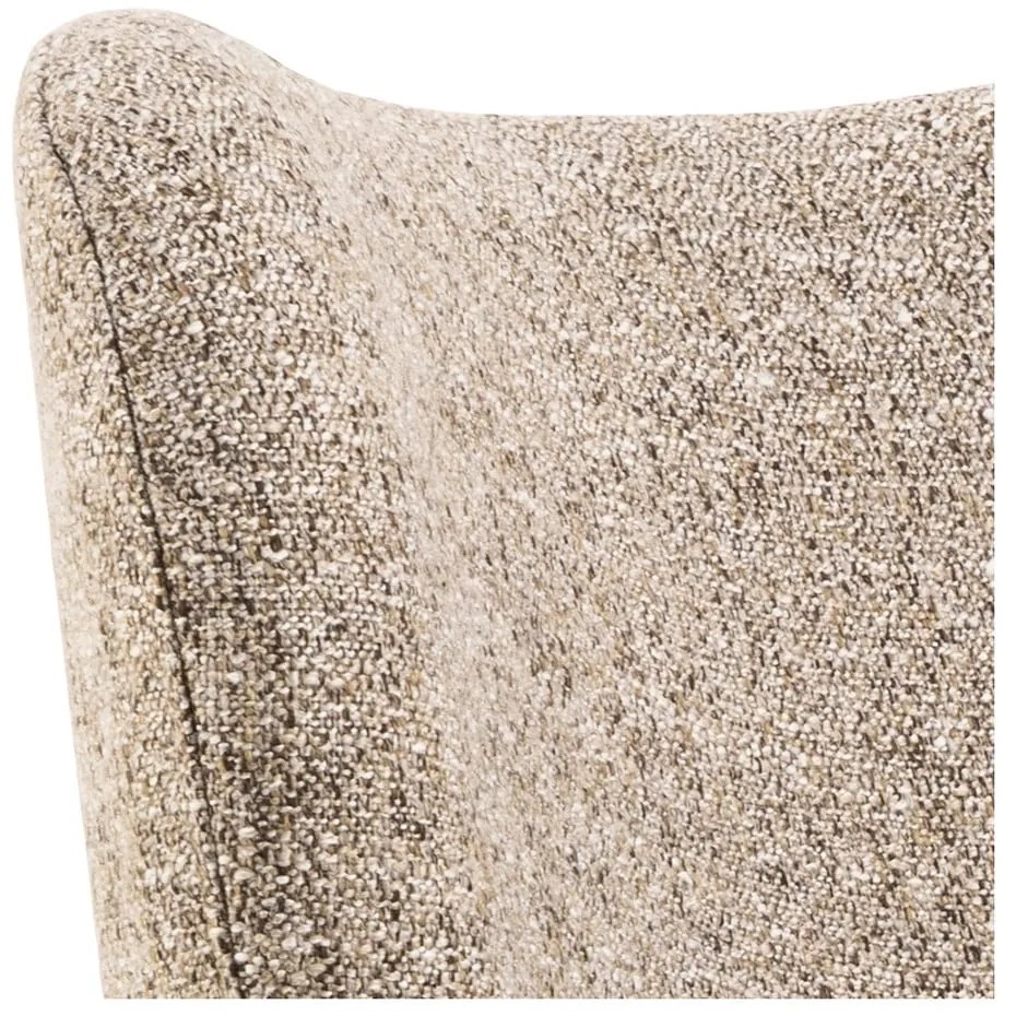 Бежово кресло от букле Elmont – Actona