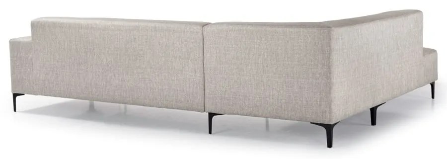 Бежов ъглов диван (ляв ъгъл) Diva - Scandic